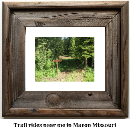 trail rides near me in Macon, Missouri